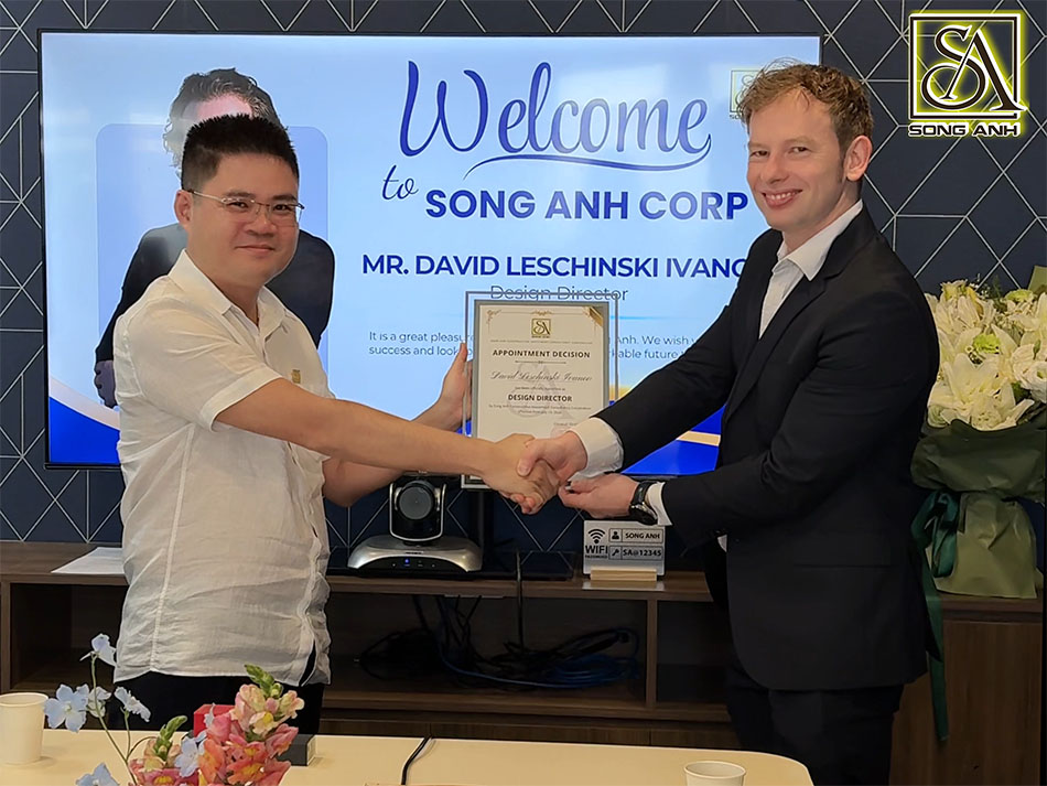 Song Anh Bổ Nhiệm Design Director David